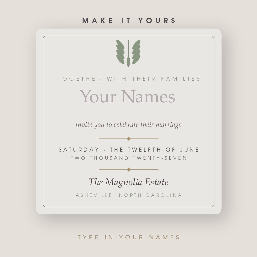 Complete Wedding Template Suite — Editable Set (Save 20%)